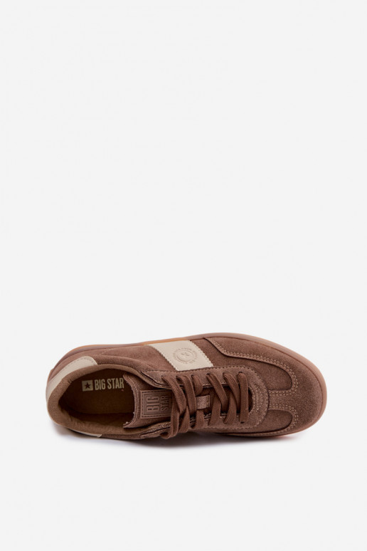 Sneakers tüüpi jalanõud Pealiste omad Big Star TT274116 pruunid värvi