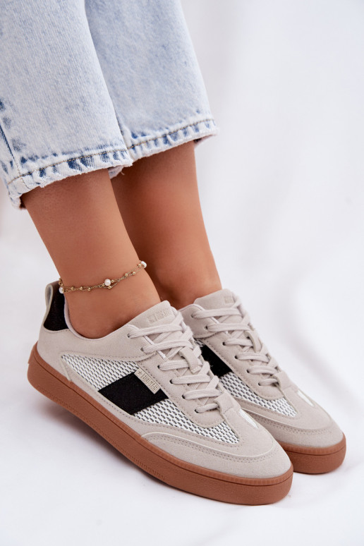 Sneakers tüüpi jalanõud Pealiste omad Big Star TT274758 Halli värvi