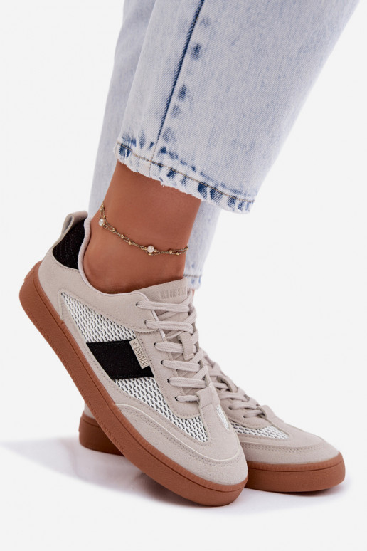 Sneakers tüüpi jalanõud Pealiste omad Big Star TT274758 Halli värvi