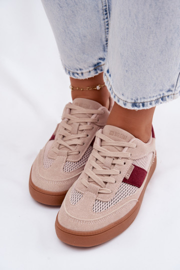 Sneakers tüüpi jalanõud Pealiste omad Big Star TT274760 Tumeroosad värvi