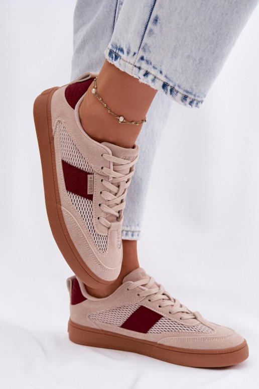 Sneakers tüüpi jalanõud Pealiste omad Big Star TT274760 Tumeroosad värvi