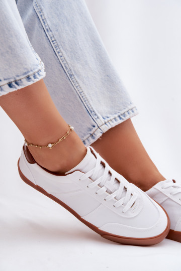 Sneakers tüüpi jalanõud Pealiste omad Big Star TT274366 valget värvi