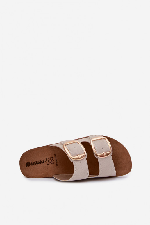 naiste plätud Ze Kuldset värvimi neetide ja pandlagami Inblu CP000061 beeži värvi