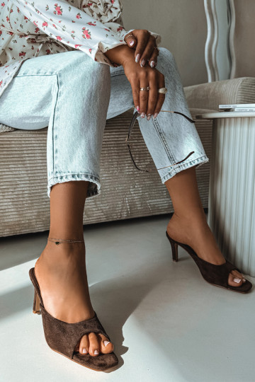 naiste plätud Peal Smukłym Obcasie Czekoladosissee Revina