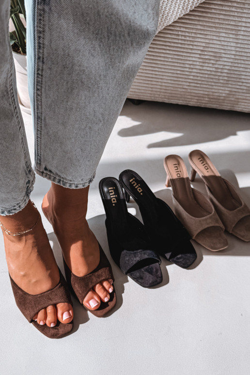 naiste plätud Peal Smukłym Obcasie Czekoladosissee Revina