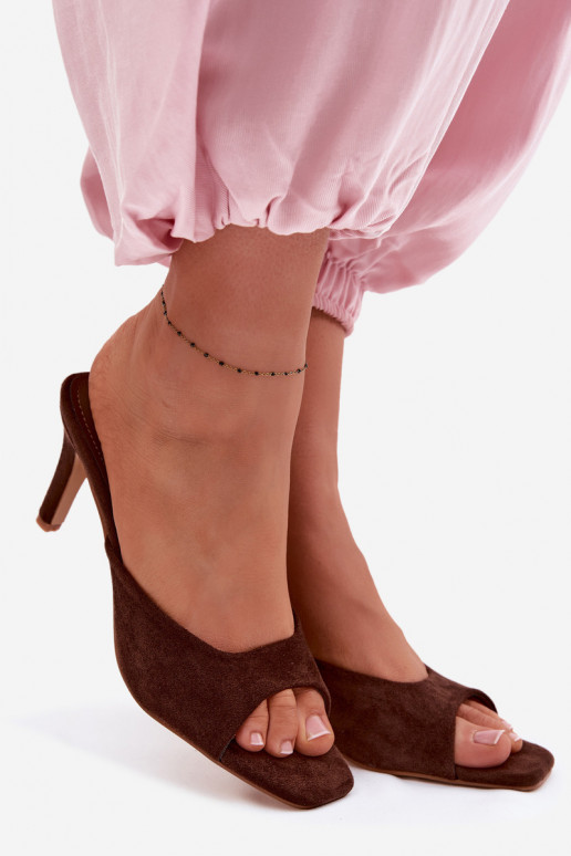 naiste plätud Peal Smukłym Obcasie Czekoladosissee Revina