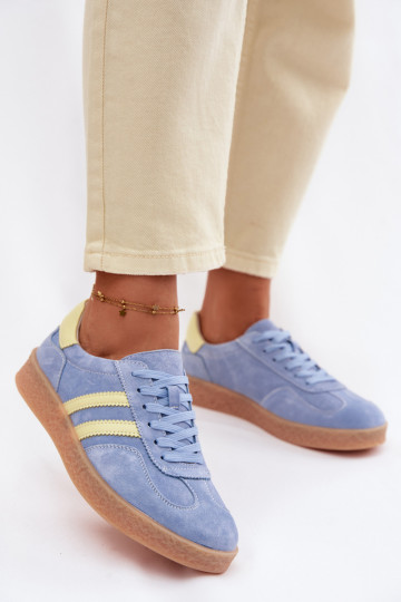 Pealhk seemisnakhsed Sneakers tüüpi jalanõud Pealiste omad S.Barski LR61-7089 Sinist värvi 2