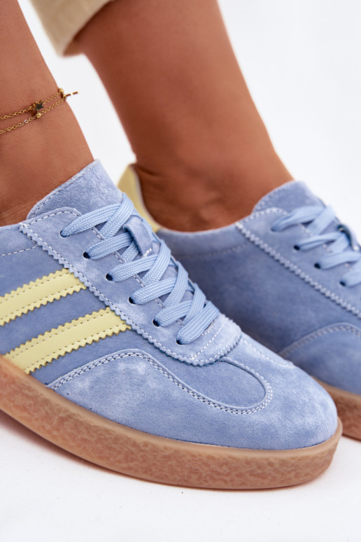 Pealhk seemisnakhsed Sneakers tüüpi jalanõud Pealiste omad S.Barski LR61-7089 Sinist värvi