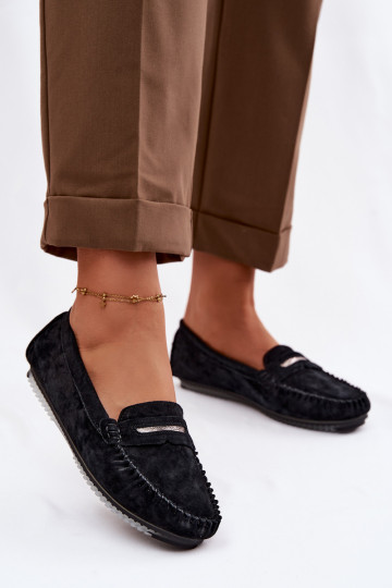 sileda tallaga naiste mokassiinidPealturalnego seemisnakhsedu S.Barski LR61-7029 msuud 2