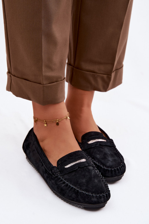 sileda tallaga naiste mokassiinidPealturalnego seemisnakhsedu S.Barski LR61-7029 msuud