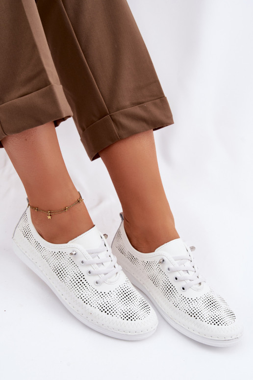 Pealhk Ažuurne jalatsid Pealiste omad S.Barski LR61-7083 valget värvi