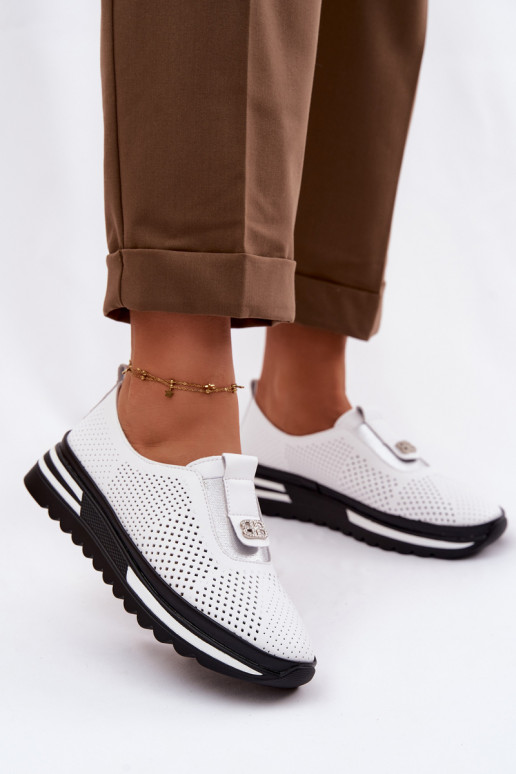 Slip-on jalatsid Pealiste omadPealturalnej Skóry S.Barski LR61-7092 valget värvi