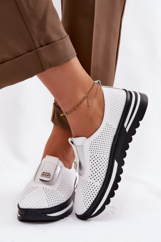 Slip-on jalatsid Pealiste omadPealturalnej Skóry S.Barski LR61-7092 valget värvi