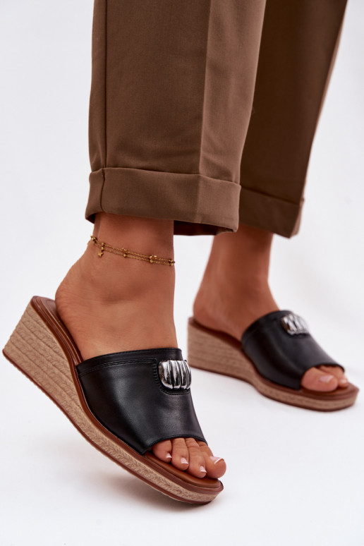 naiste plätud platvormigaImitacją Plecionki Sergio Leone KL325 msuud