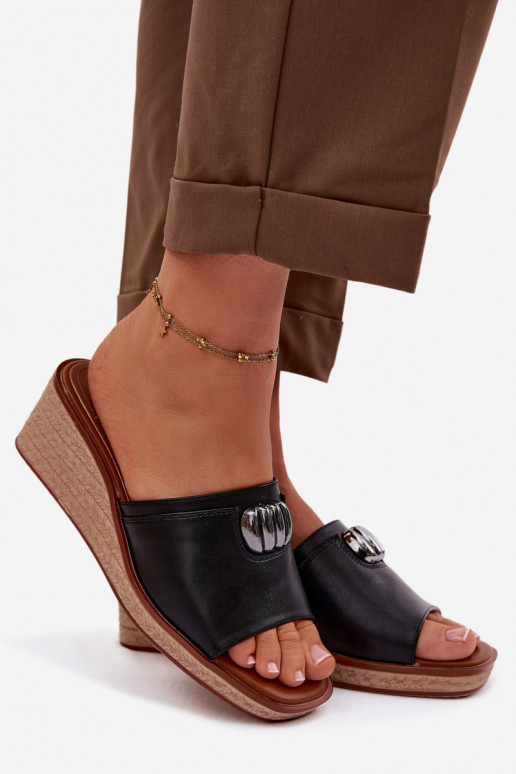 naiste plätud platvormigaImitacją Plecionki Sergio Leone KL325 msuud