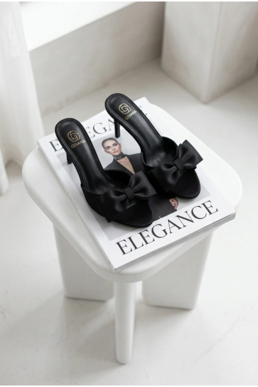 naiste plätud kõrge jämeda kontsaga lipsukesega msuud Jelessa