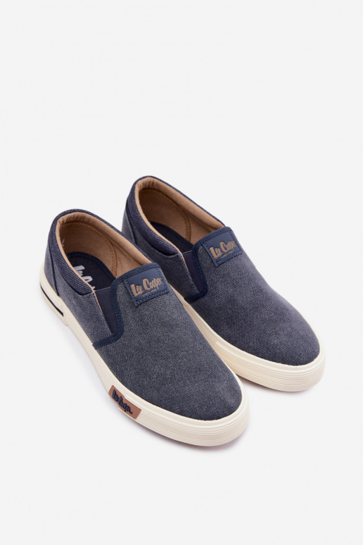 Spordijalatsid Tavalised meeste jalanõud Slip On Lee Cooper LCIN-26-02-4088 tumesinist värvi