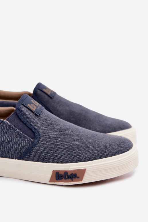 Spordijalatsid Tavalised meeste jalanõud Slip On Lee Cooper LCIN-26-02-4088 tumesinist värvi