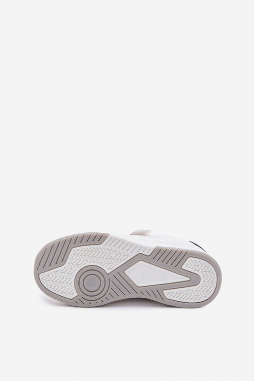 Sneakers tüüpi jalanõud Laste jalanõud krõpsudega kinnitatav LEVI'S JOHN SE VJOH0012S valget värvi