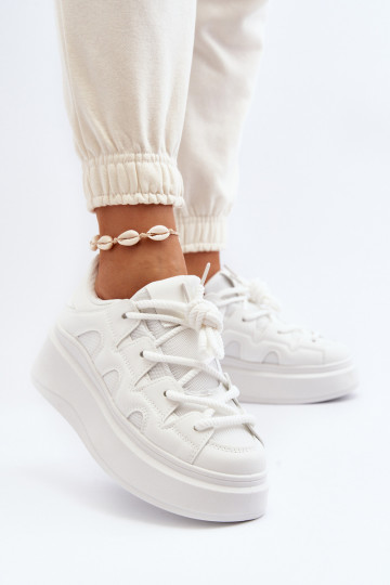 Pealiste omad Sneakers tüüpi jalanõudGrubym Paeladm valget värvi Vinali