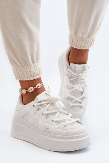 Pealiste omad Sneakers tüüpi jalanõudGrubym Paeladm valget värvi Vinali 2