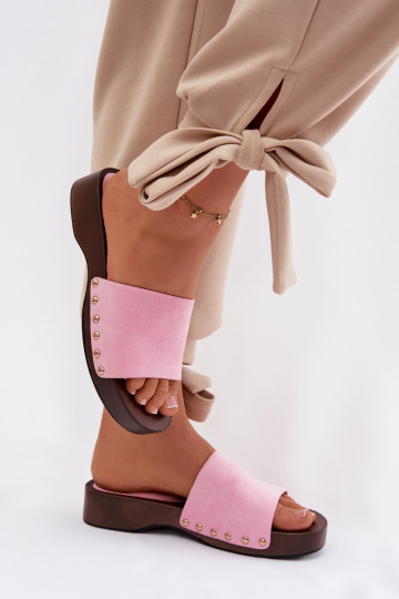 naiste plätud Ze Kuldset värvimi Pealastud Tumeroosad värvi Ferinna 2