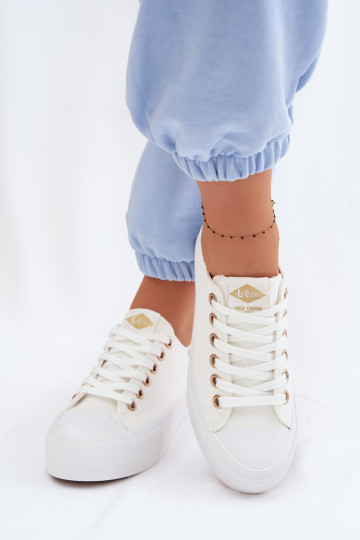 naiste saapad platvormiga Lee Cooper LCIN-26-31-4369 valget värvi