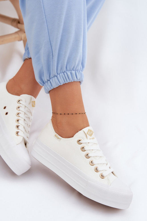 naiste saapad platvormiga Lee Cooper LCIN-26-31-4369 valget värvi