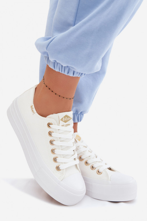 naiste saapad platvormiga Lee Cooper LCIN-26-31-4369 valget värvi