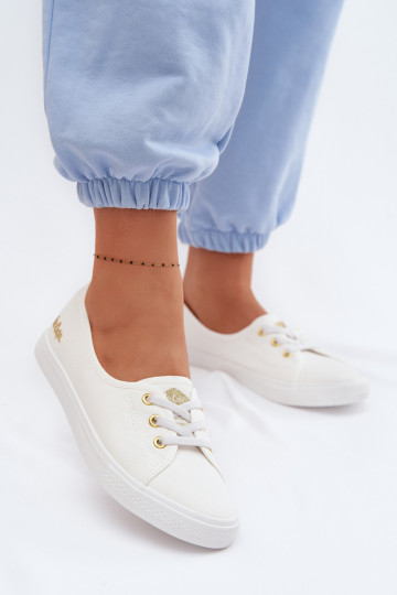 Spordijalatsid naiste saapad Lee Cooper LCIN-26-02-4043 Valget-Kuldset värvi 2