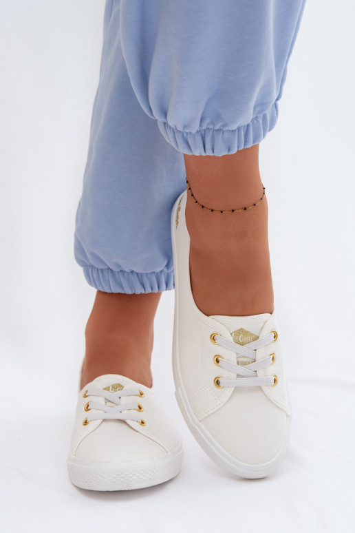 Spordijalatsid naiste saapad Lee Cooper LCIN-26-02-4043 Valget-Kuldset värvi