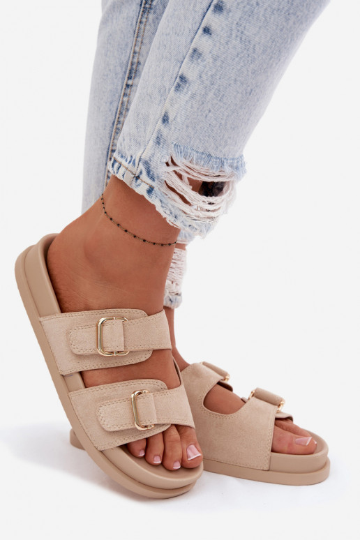 naiste plätud Ze Kuldset värvimi neetide ja pandlagami beeži värvi Pelorin