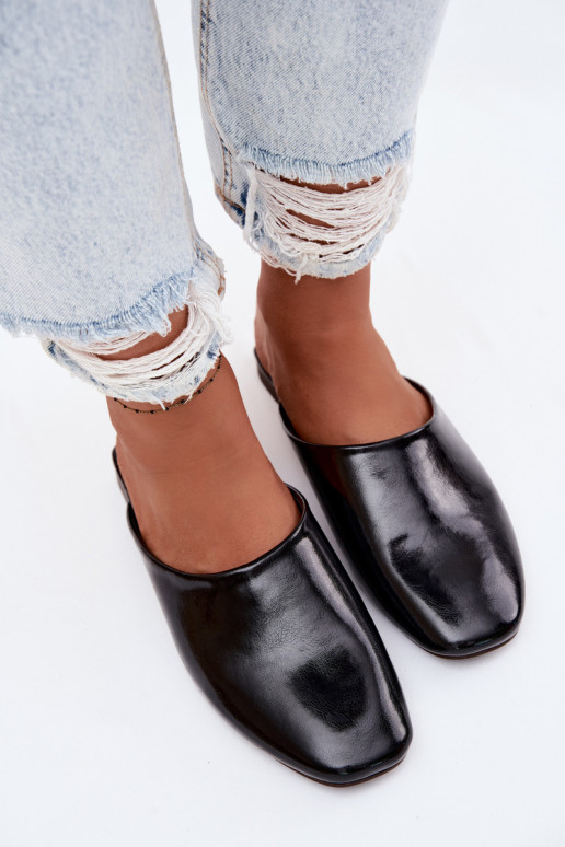 naiste plätud MuleImitacji Skóry sileda tallaga msuud Romelle