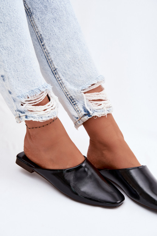 naiste plätud MuleImitacji Skóry sileda tallaga msuud Romelle