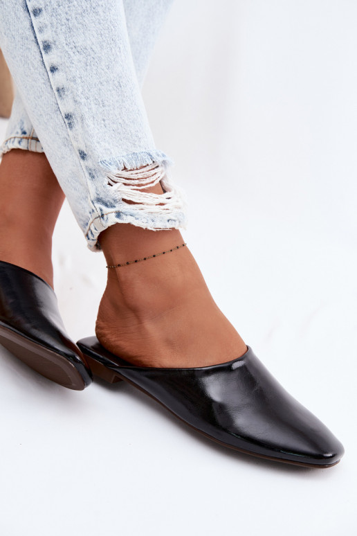 naiste plätud MuleImitacji Skóry sileda tallaga msuud Romelle