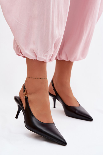 PealistesandaalidImitacji Skóry kõrge jämeda kontsaga msuud Jelissey