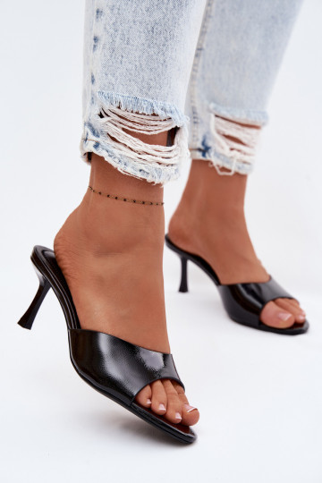 Laque PlätudImitacji Skóry kõrge jämeda kontsaga msuud Melissea 2