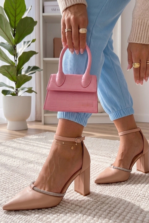 Liivakarva kingad tsirkonitega Madeleine