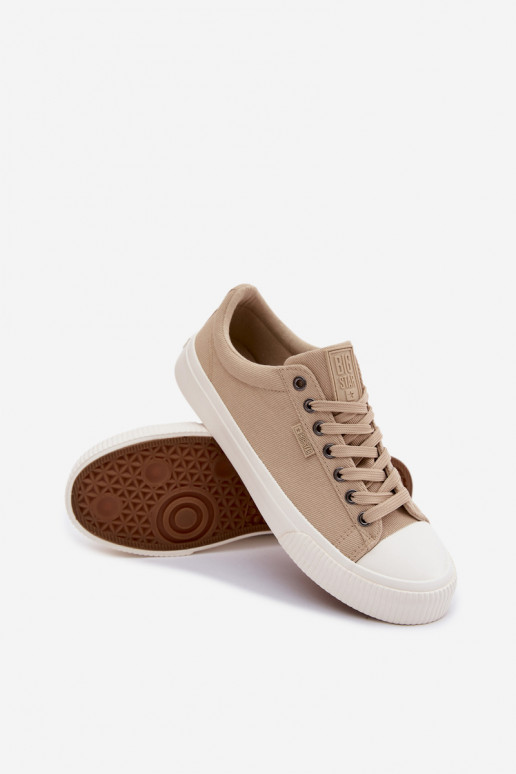 Meeste madalad vabaaja kingad beeži värvi