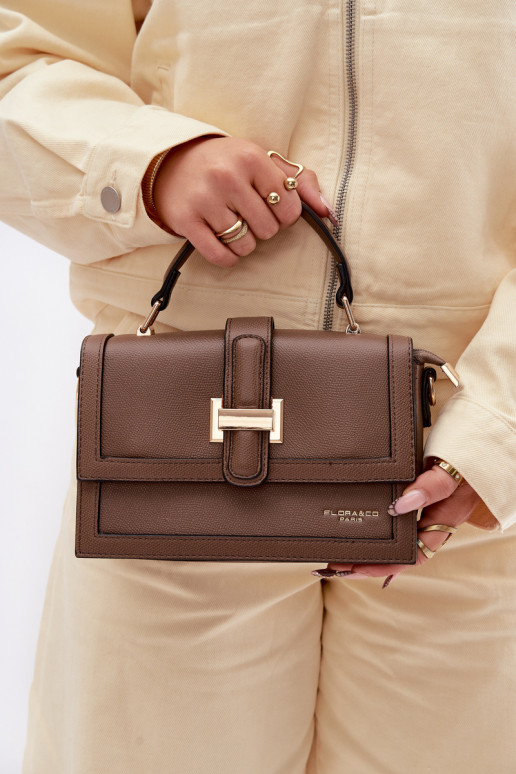 Käekott Postiljon Pruunid värvi Nelsera