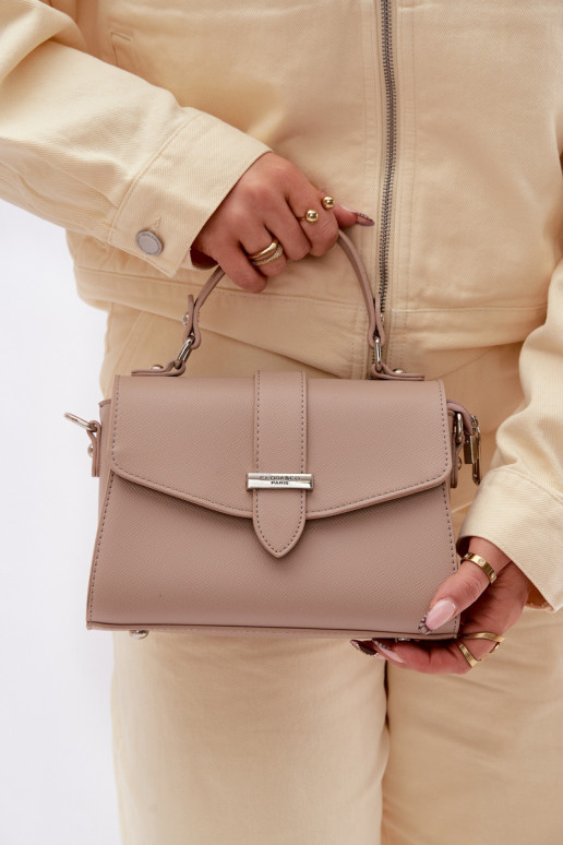 Käekott Postiljon Eemaldatava rihmaga Tumebeež Belveta