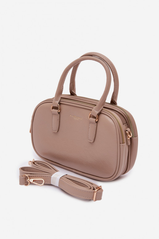 Käekott Typu Pagasiruumi Vähe Eco nahk Tumebeež Soraya