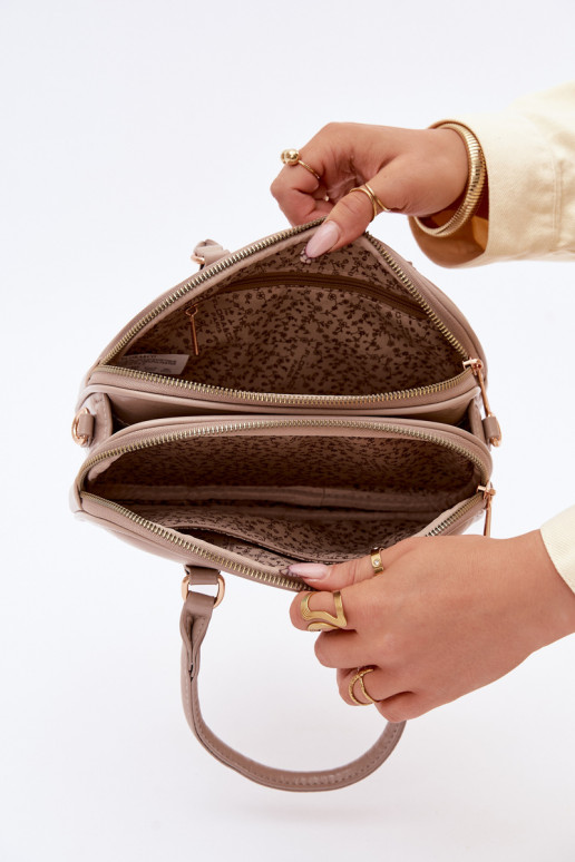 Käekott Typu Pagasiruumi Vähe Eco nahk Tumebeež Soraya