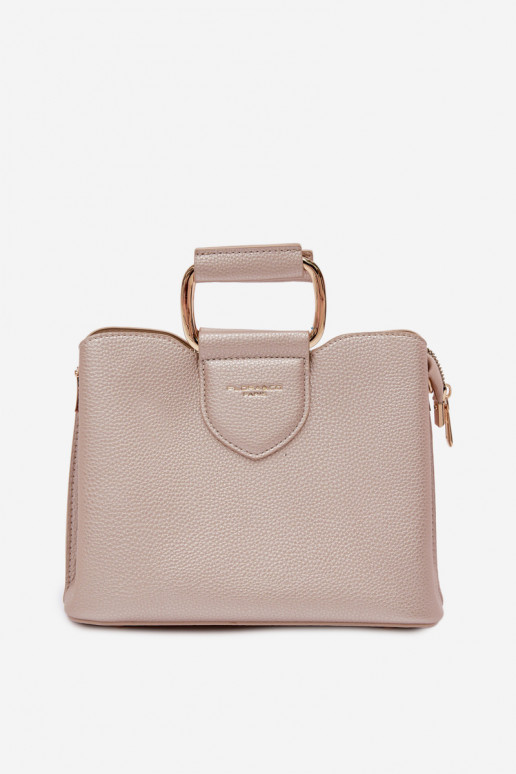 Käekott Pagasiruumi Vähe eko-nahast Kuldset värvi Lorielle