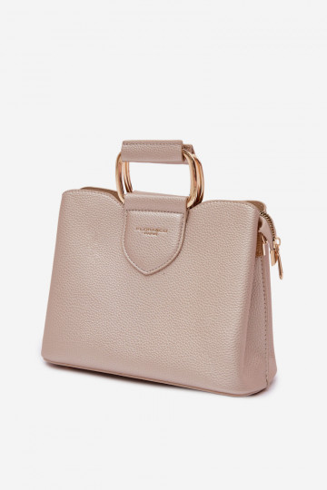 Käekott Pagasiruumi Vähe eko-nahast Kuldset värvi Lorielle 2