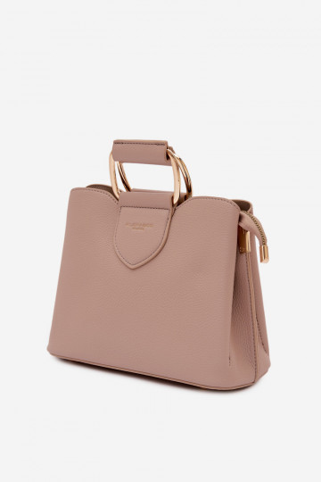 Käekott Pagasiruumi Vähe eko-nahast Tumebeež Lorielle 2