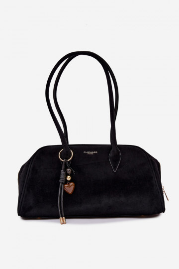 Must kott ripatsitega kunstsuede Noelia