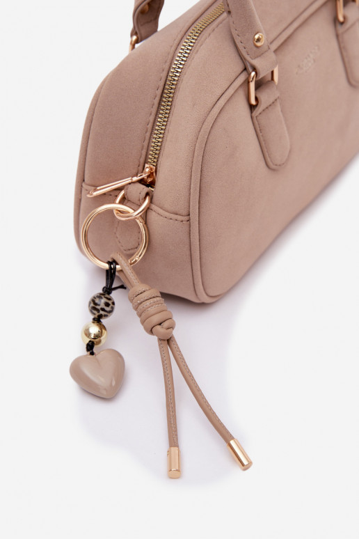 Käekott Typu Pagasiruumi VäheEco Suedeu elevandiluu värvi Annelle