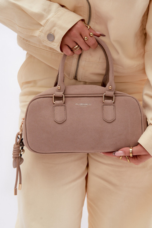 Käekott Typu Pagasiruumi VäheEco Suedeu elevandiluu värvi Annelle