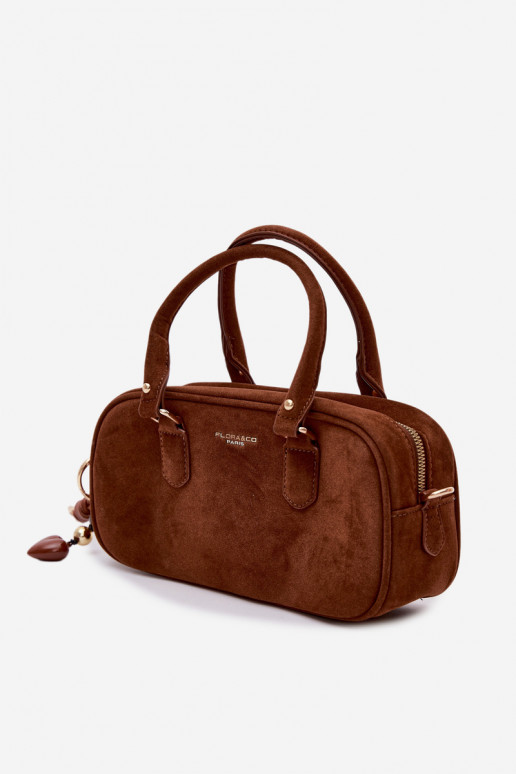 Käekott Typu Pagasiruumi VäheEco Suedeu pruunid värvi Annelle